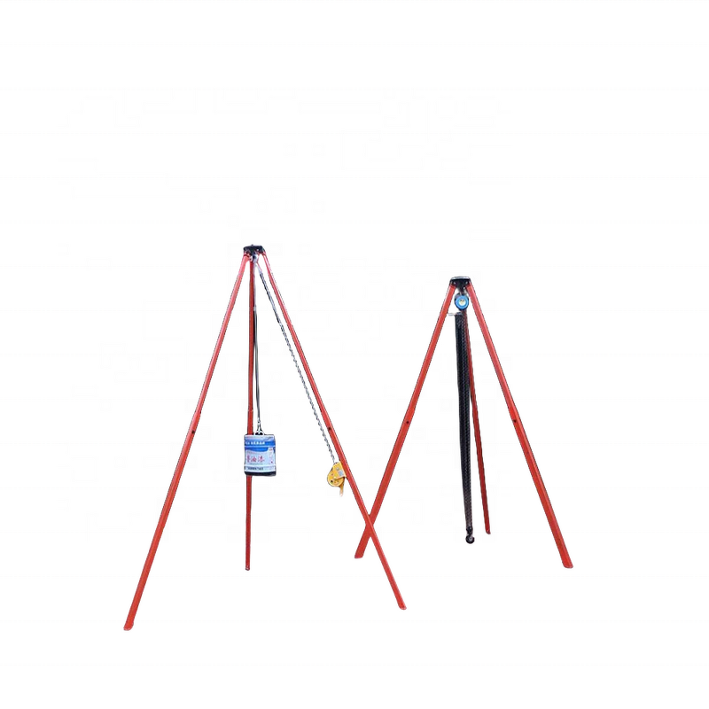 Telescopic Tripod Manufacturer - Manual Mini Triangular Hanger Crane