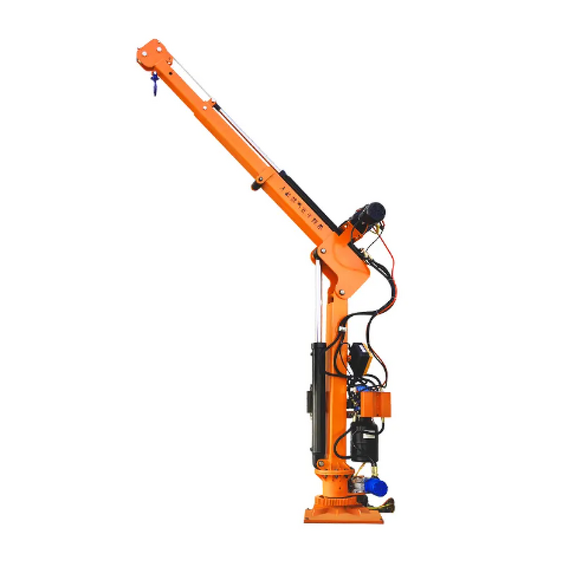 Mini Engine Crane Factory - 360 Degrees Rotate 2ton Small Outdoor Monkey