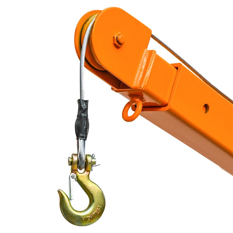 Vehicle Mounted Mini Crane Manufacturer - 2Ton 220V Telescopic Rotatable