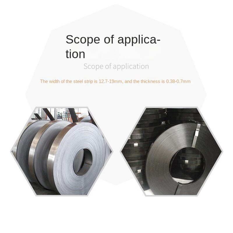 Manual Steel Strapping Tools Manufacturer - Handheld Sealless Electric Driven