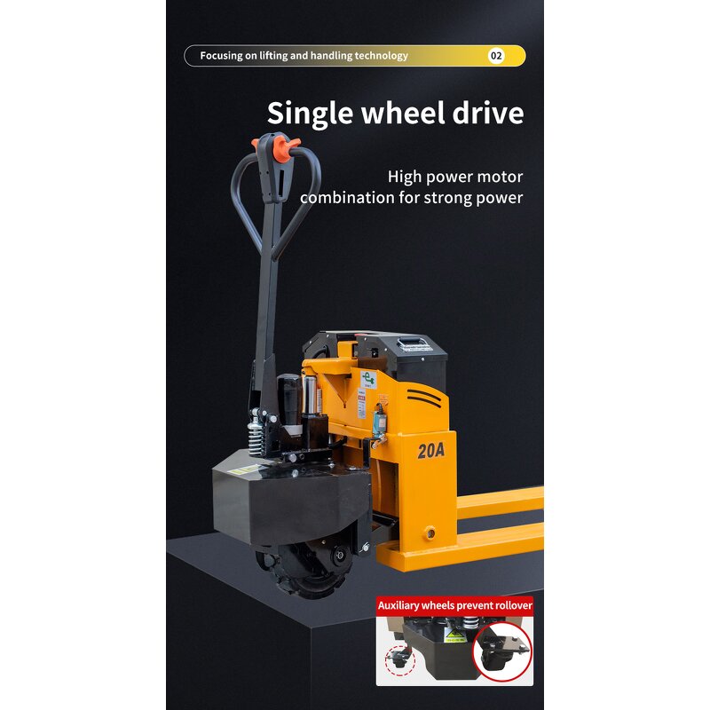 Forklift with Scale Factory - 2 Tons 3 Tons Fully Electric Pallet Truck