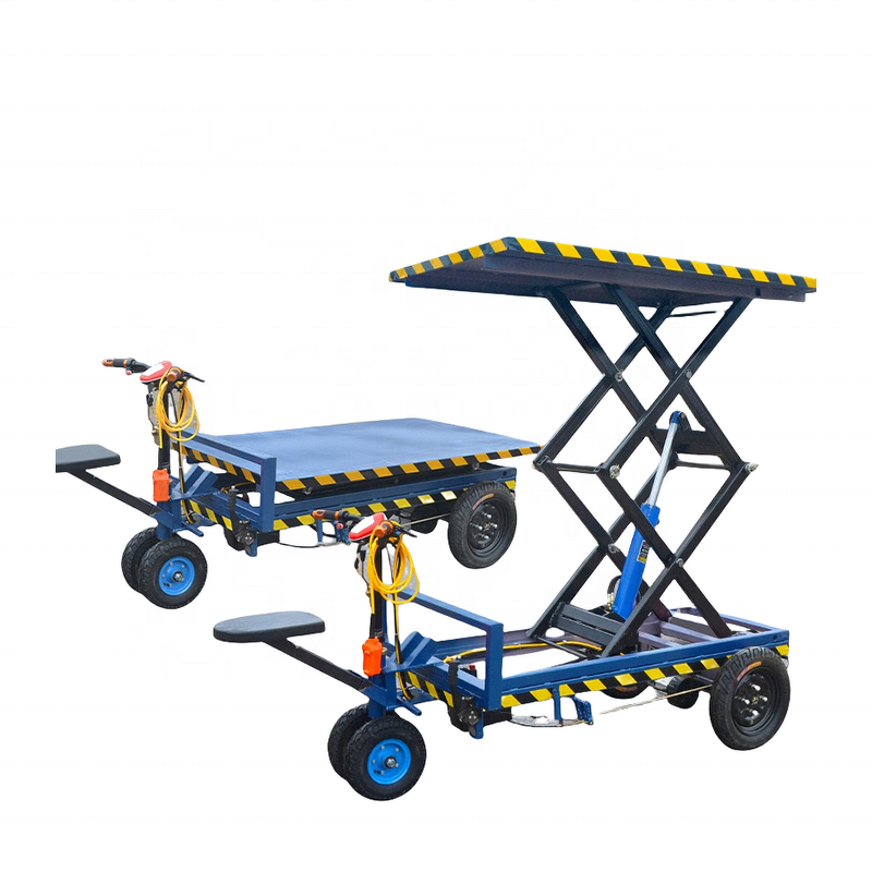 Electric Three-Wheel Truck Factory - Heavy Duty Flatbed Lifting Platform