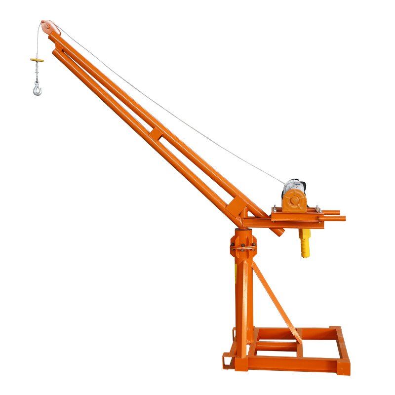 Mini Construction Crane Factory - 500kg Material Lift Monkey Outdoor