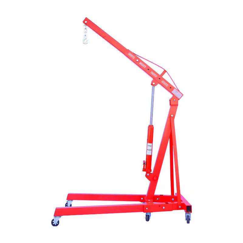 Engine Hoist Factory - 1 Ton Folding Arm Truck Lift Hydraulic