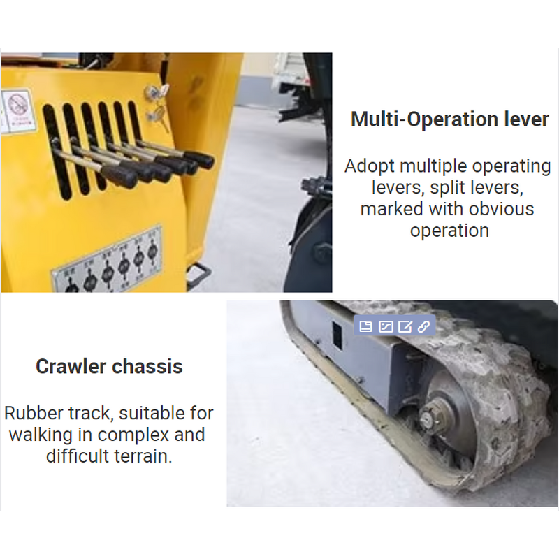 Hydraulic Spider Crane Factory - 3 Ton 9.7m Electric Portable Crawler