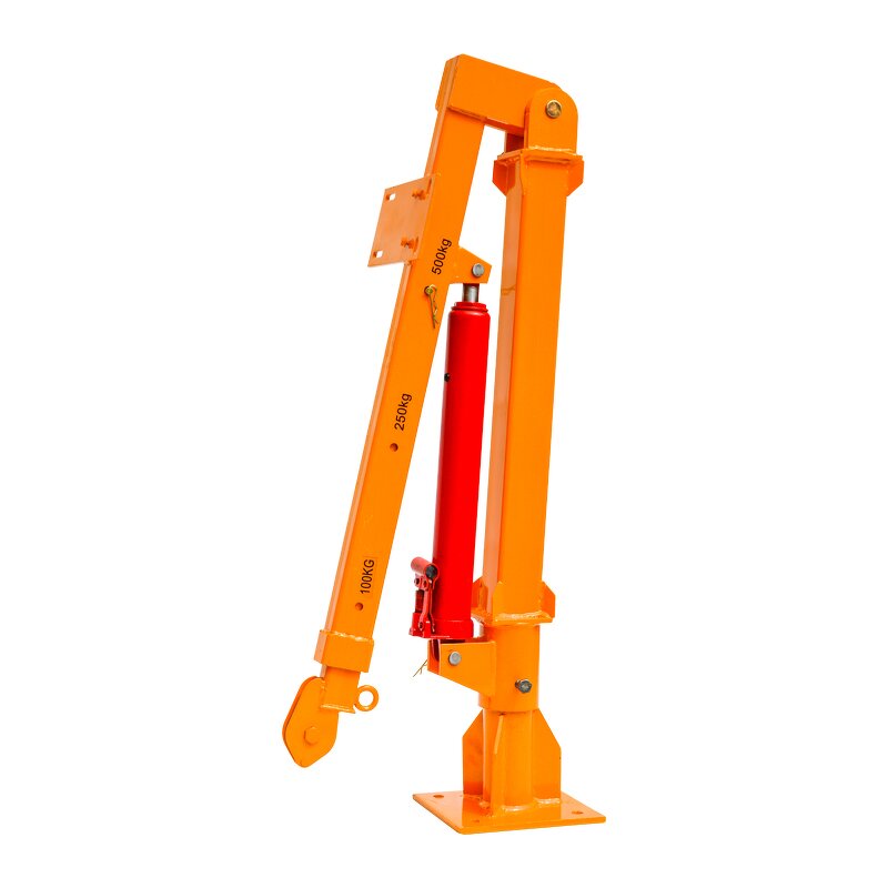 Vehicle Mounted Mini Crane Manufacturer - 2Ton 220V Telescopic Rotatable