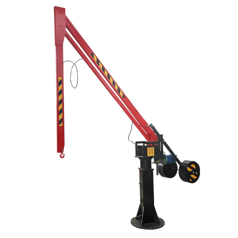 Small Rocker Arm Crane Manufacturer - 300kg 360 Column Type Lifting