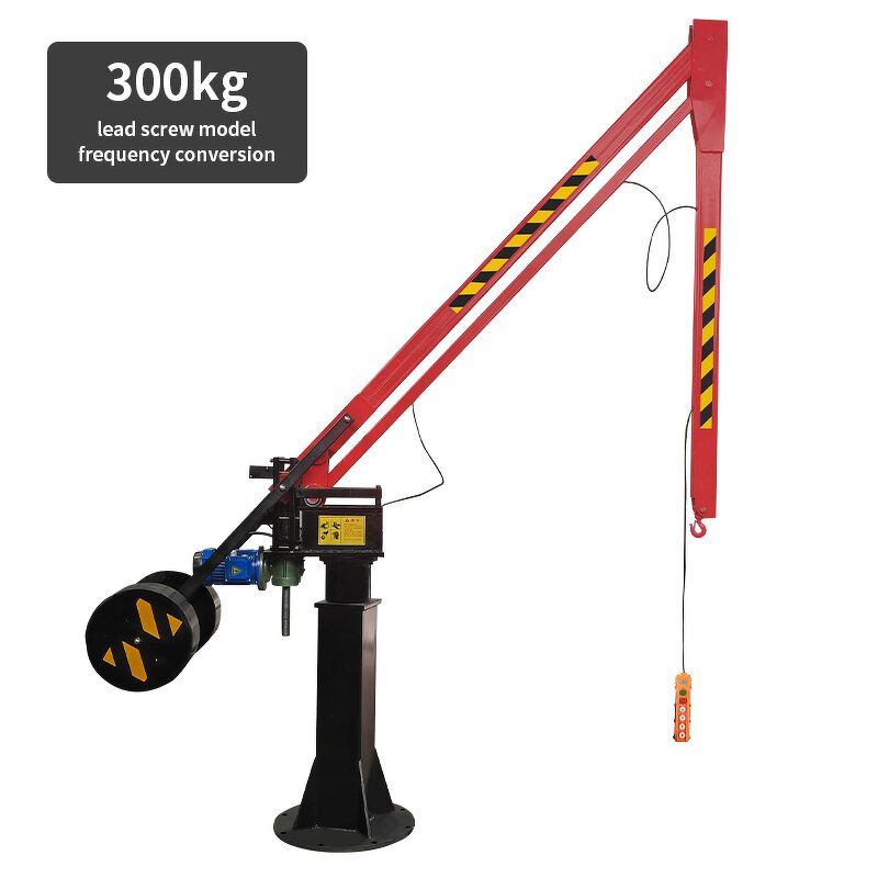 Small Rocker Arm Crane Manufacturer - 300kg 360 Column Type Lifting