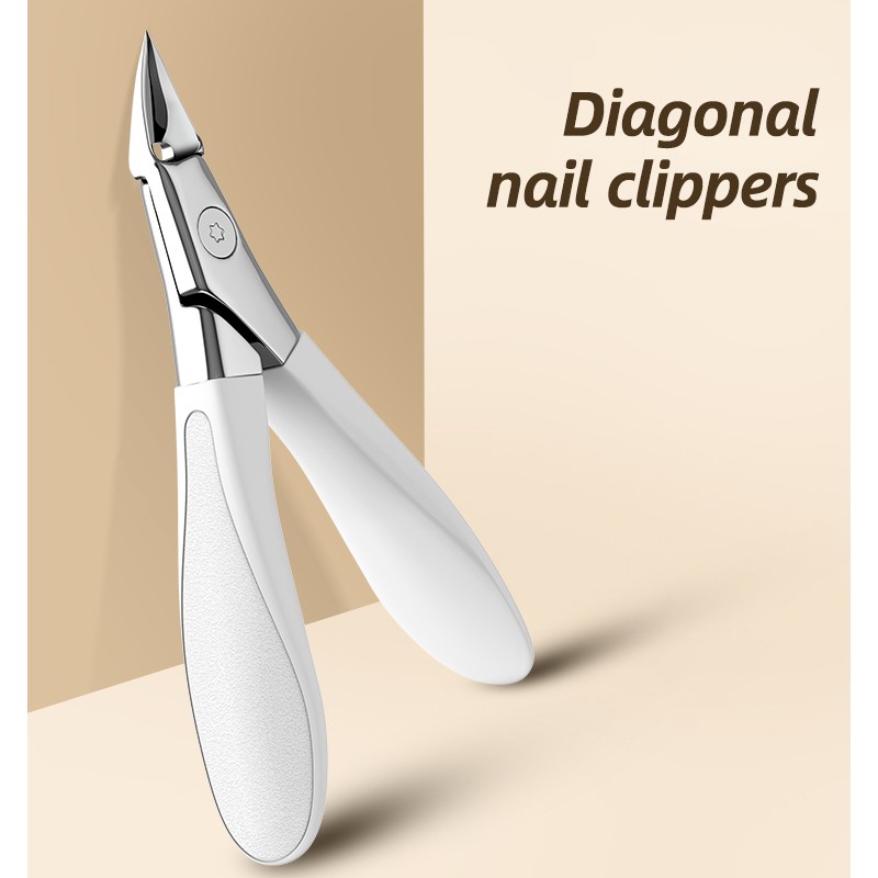 Special Bevel Olecranon Nail Clippers for Ingrown Nails on Fingers Single Groove Pedicure Tool