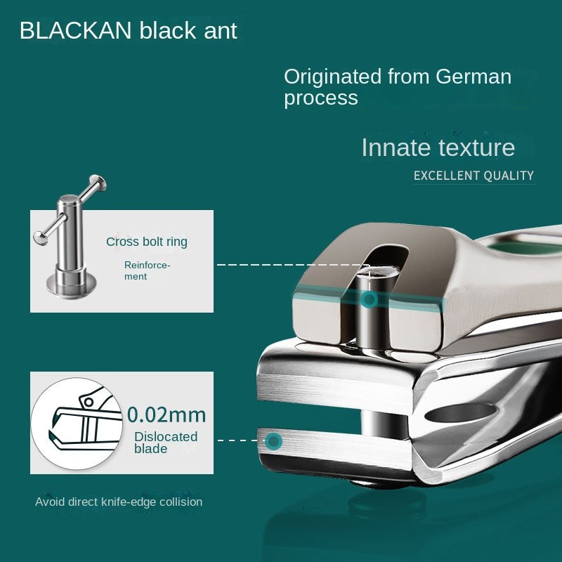 High Quality Anti-Splash Stainless Steel Mantis Nail Clippers Customizable Logo Setting for Fingers