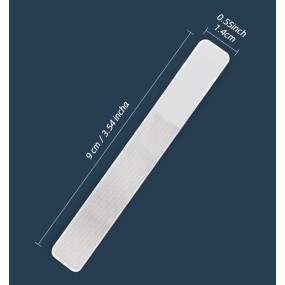 Premium Double-Sided Glass Nail File and Nano Bar Pedicure Set for Manicure & Pedicure Factory Direct