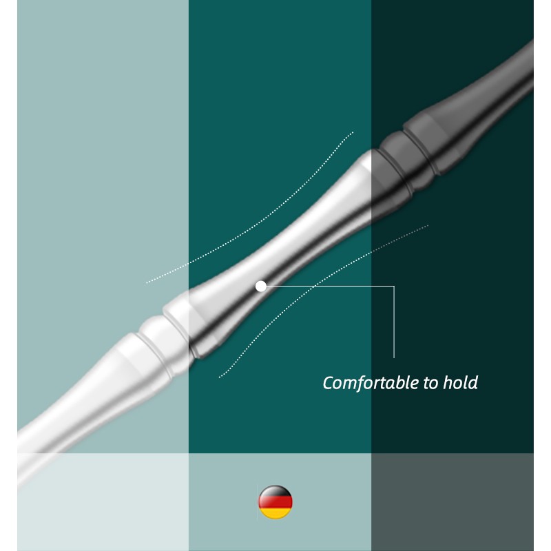 Stainless Steel Dead Skin Push Tool Bamboo Grain Eye Use Nail Tool Kit featuring Nail Edge Shovel Horny Fork Nail Edge Shovel