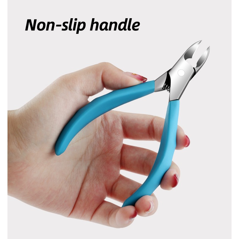 Special Single Nail Clipper Tool Onychomycosis Thick Hard Nails Elderly Men-Stainless Steel Oblique Nail Clipper Fingers Toes