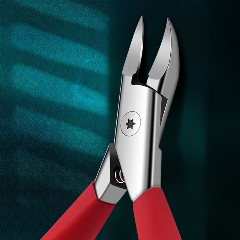 Large Olecranon Nail Clippers From Manufacturers Pedicure Pliers With Steel Groove for Ingrown Nail Treatment for Fingers Toes