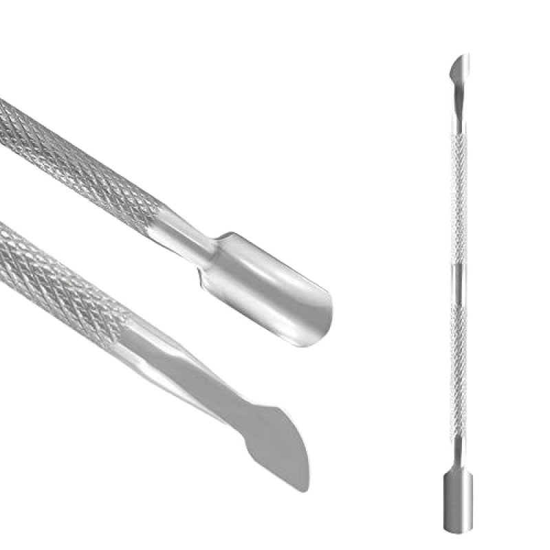 Stainless Steel Manicure Tool for Nail Art Dead Skin Push Knife in Box Packing