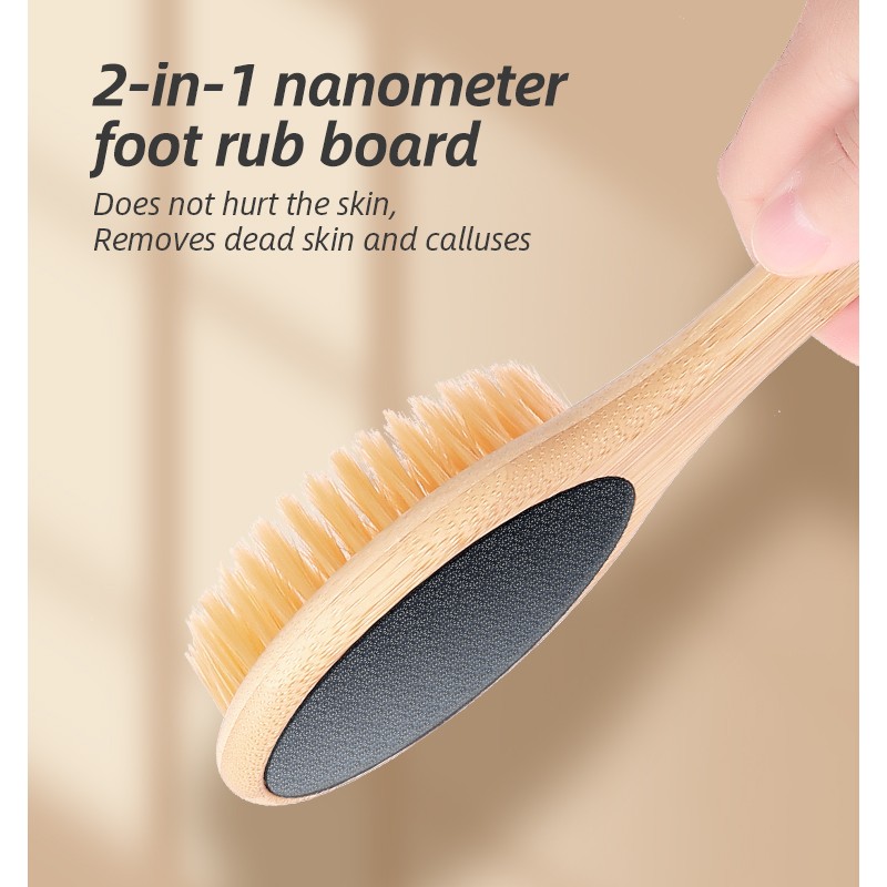 Multi-Functional Home Use Foot File for Heel Repair Wash & Grind Stone Removes Dead Skin Calluses Rubs Foot Soles
