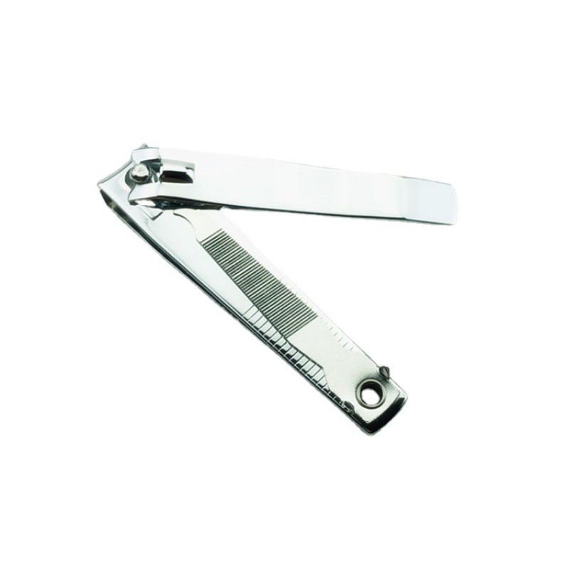 Factory Wholesale Portable Carbon Steel Nail Clippers Multifunctional Curved Blade 211 File Custom Logo Printing for Fingers