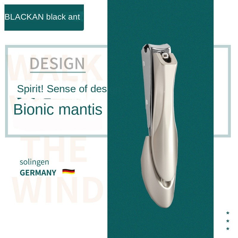 High Quality Anti-Splash Stainless Steel Mantis Nail Clippers Customizable Logo Setting for Fingers