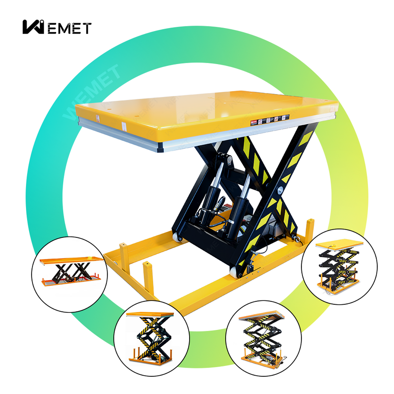 Scissor Lift Table Manufacturer - OEM Custom Electric Hydraulic Stationary Platform