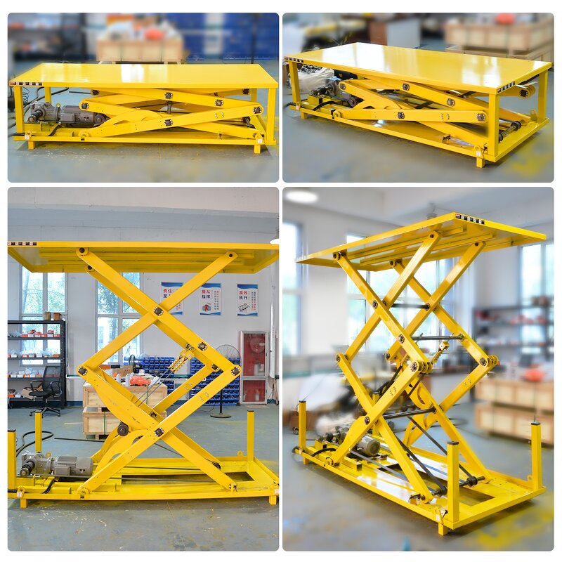 Scissor Lift Table Manufacturer - OEM Custom Hydraulic In-ground Fixed Belt