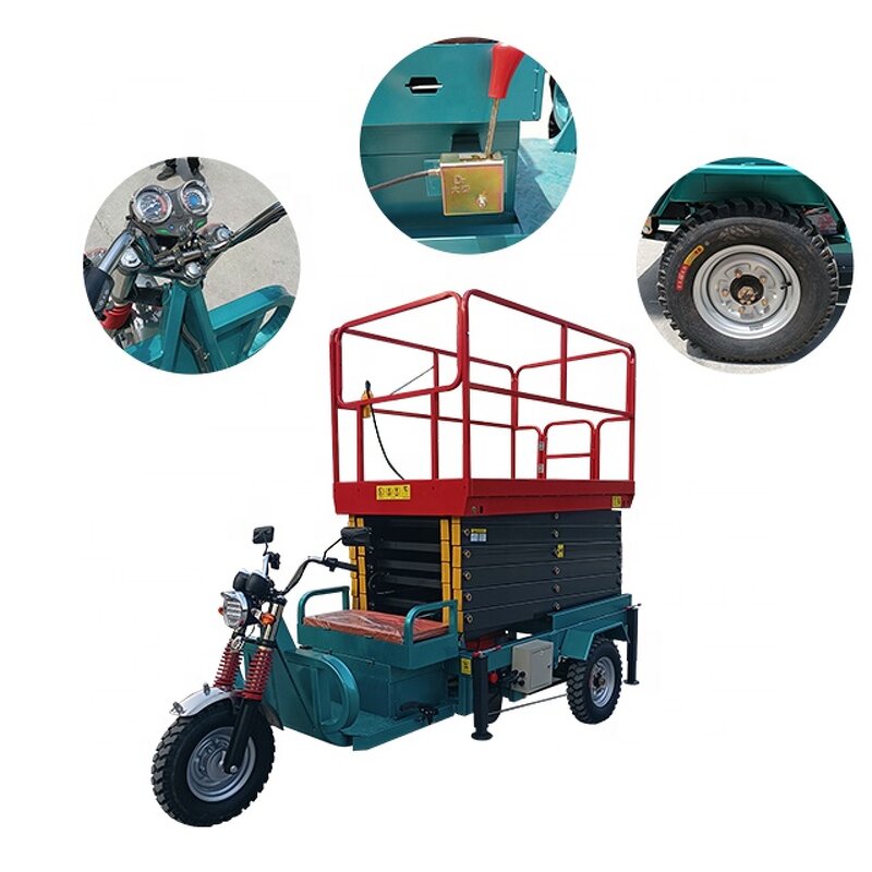 Scissor Lift Manufacturer - OEM/ODM Self-propelled Electric Three-wheel Tricycle