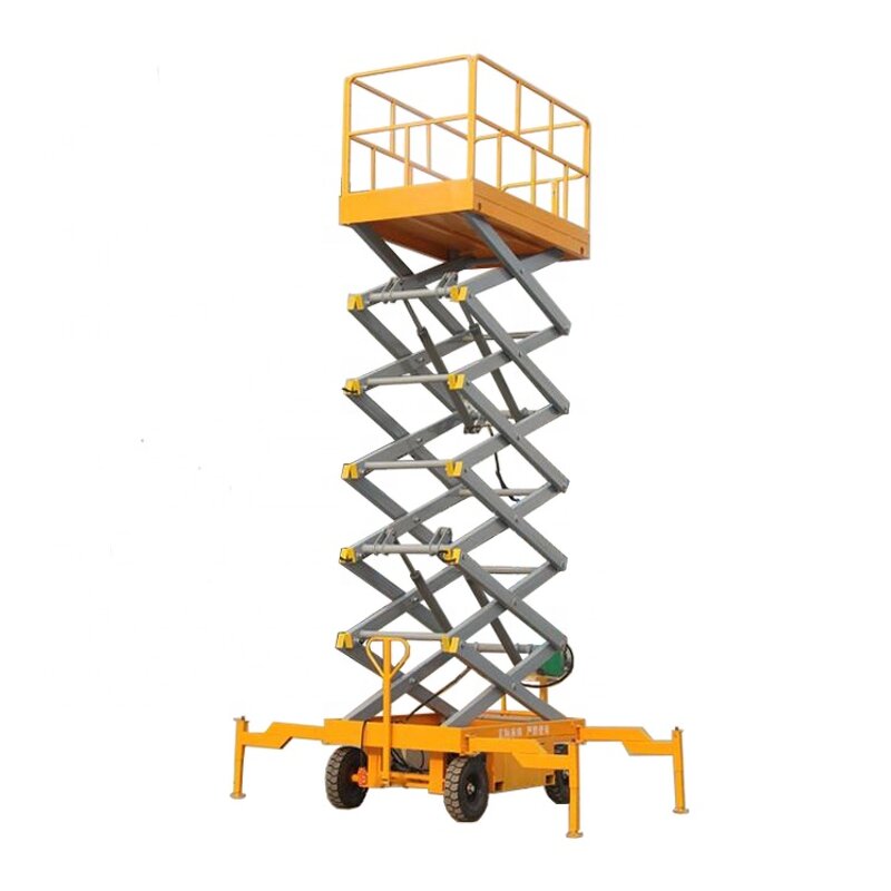 Scissor Lift Manufacturer - OEM/ODM 14m Indoor Outdoor Mobile Electric Scissor
