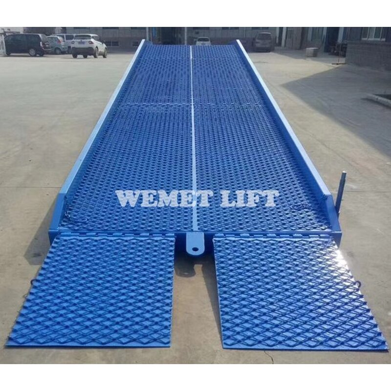 Loading Ramp Manufacturer - OEM/ODM 8-10T Portable Hydraulic Container Dock Ramp