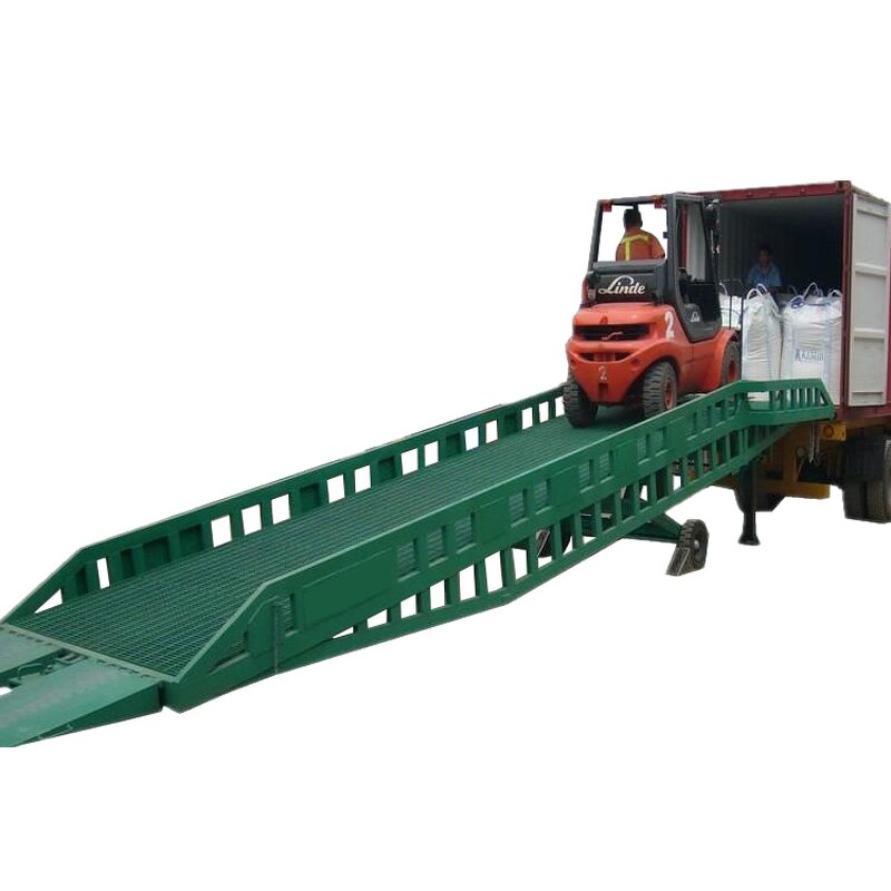 Loading Ramp Manufacturer - OEM/ODM 8-10T Portable Hydraulic Container Dock Ramp