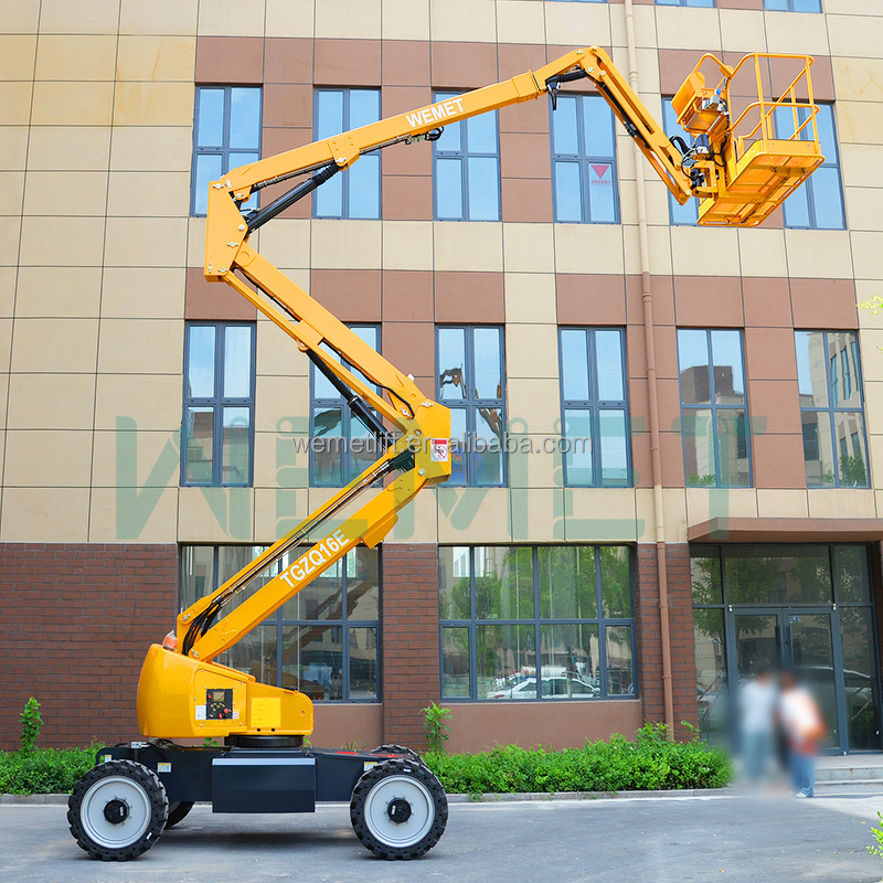 Mobile Boom Lift Manufacturer - OEM/ODM Diesel Hydraulic Towable Track Spider
