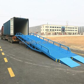 Container Ramp Manufacturer - OEM/ODM 6-15t Portable Hydraulic Yard Mobile Ramp