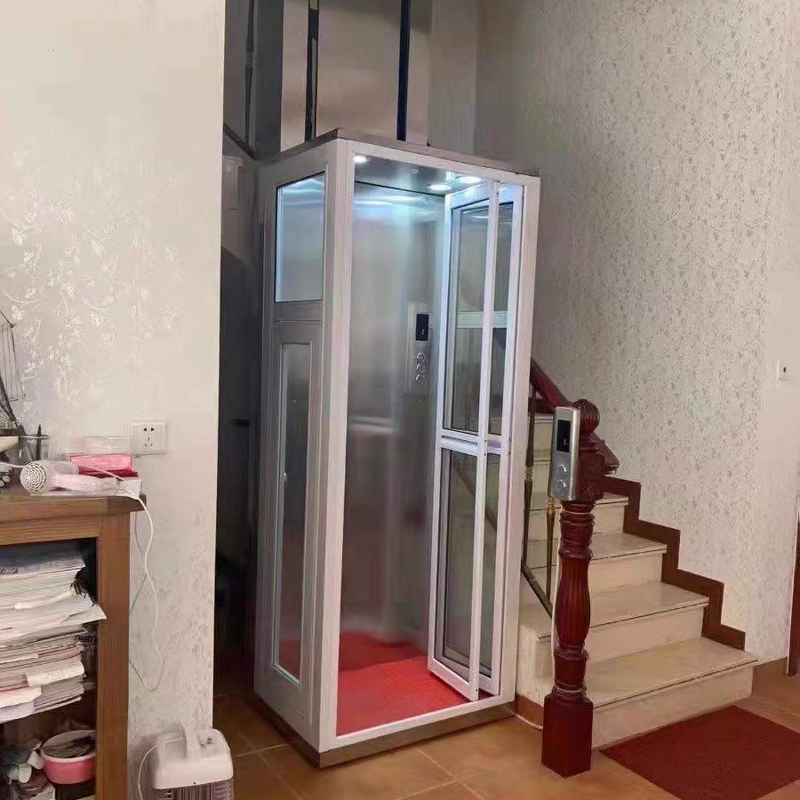Residential Elevator Manufacturer - OEM/ODM CE ISO 320-450KG Modern Glass Lift