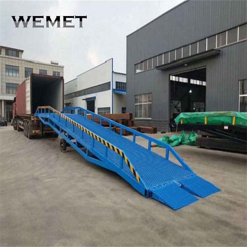 Loading Ramp Manufacturer - OEM/ODM 6-12t Hydraulic Yard Mobile Container Ramp