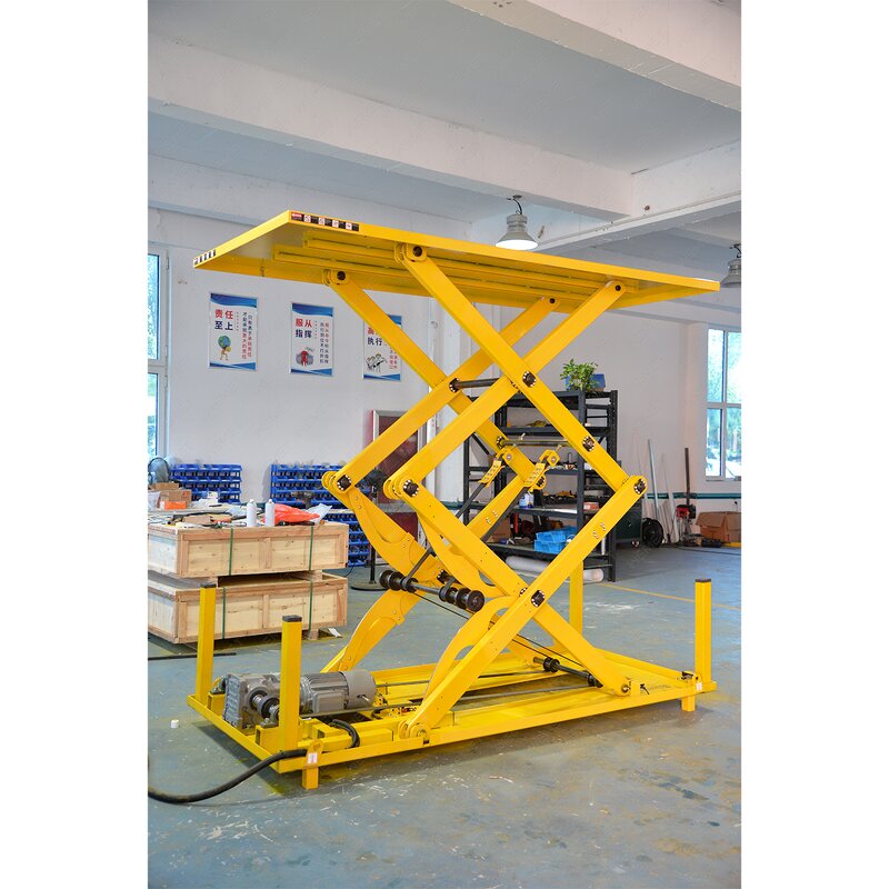 Scissor Lift Table Manufacturer - OEM Custom Hydraulic In-ground Fixed Belt