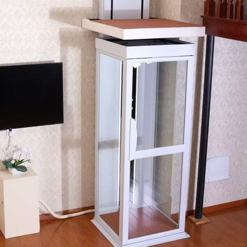 Shaftless Elevator Manufacturer - OEM/ODM CE ISO Home Mini Glass Indoor Outdoor