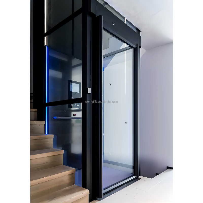 Shaftless Elevator Manufacturer - OEM/ODM CE ISO Home Mini Glass Indoor Outdoor