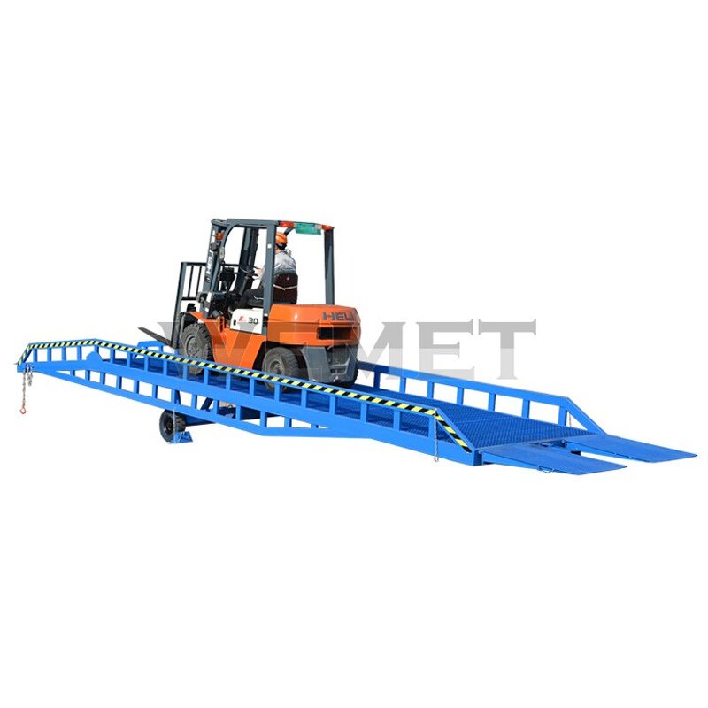 Loading Ramp Manufacturer - OEM/ODM 6-12t Portable Hydraulic Yard Ramp