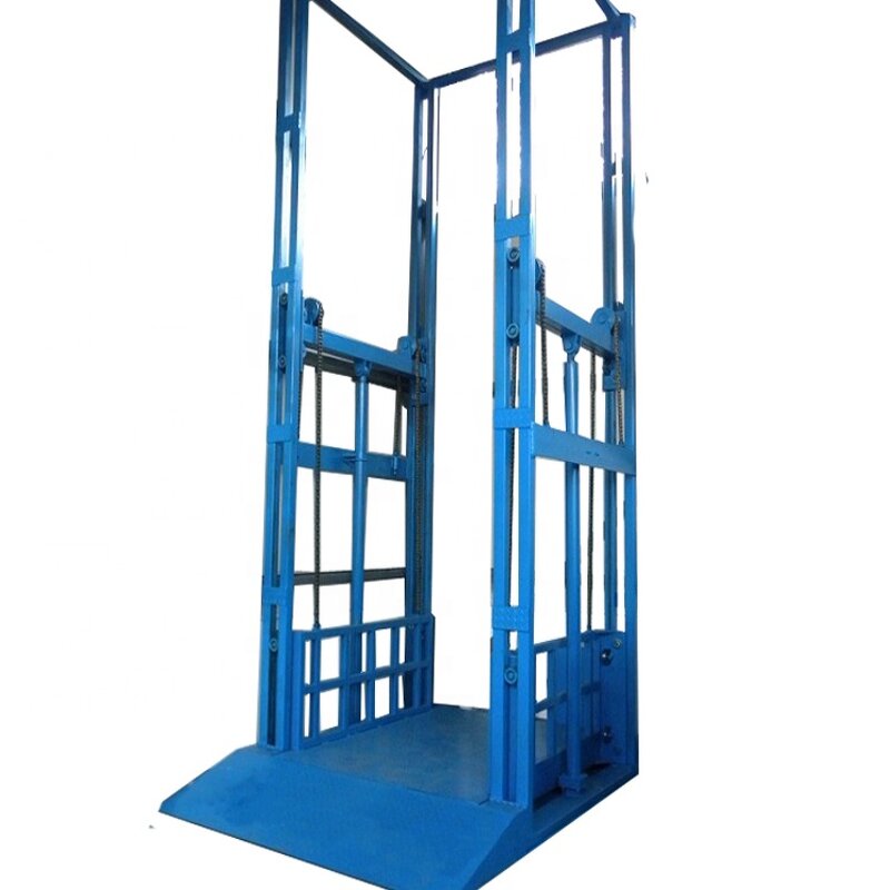 Material Lift Manufacturer - OEM/ODM Hydraulic Guide Rail Vertical Forklift Lift