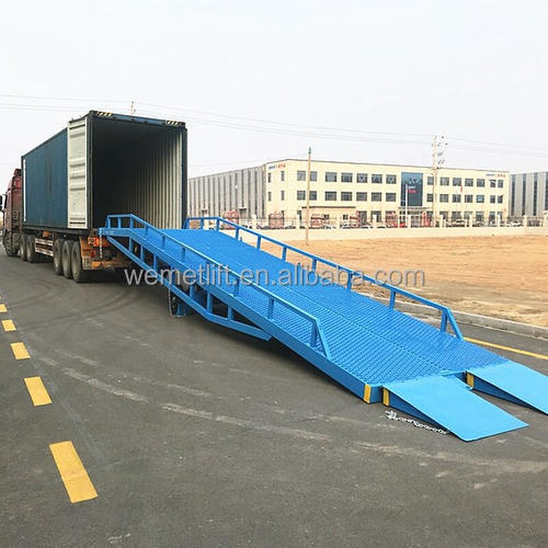 Loading Ramp Manufacturer - OEM/ODM 6-15t Portable Hydraulic Truck Container Ramp