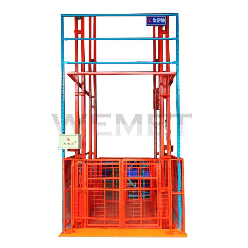 Material Lift Manufacturer - OEM/ODM Hydraulic Guide Rail Vertical Forklift Lift