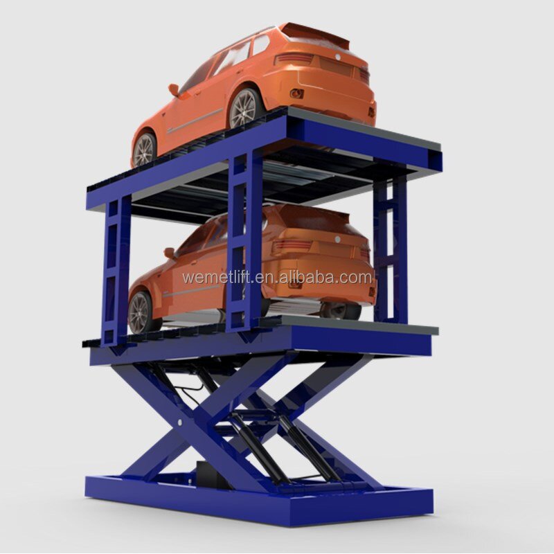 Double Deck Scissor Lift Manufacturer - OEM/ODM Hydraulic Vertical Home Garage