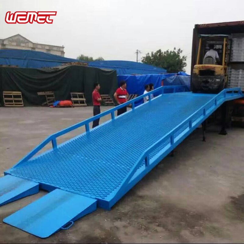 Loading Ramp Manufacturer - OEM/ODM 8-10T Portable Hydraulic Container Dock Ramp