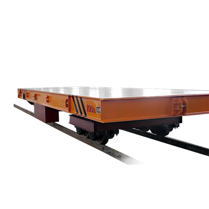 Transfer Cart Manufacturer - OEM/ODM 100t Electric Trackless Flat Bed Cart