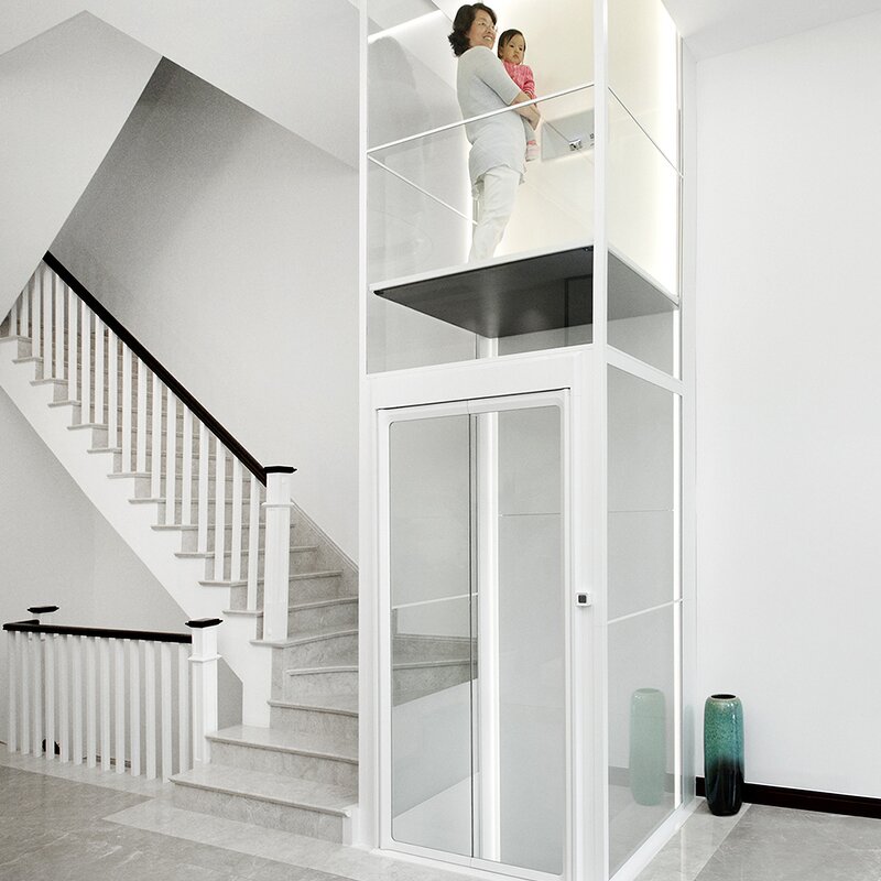 Villa Elevator Manufacturer - OEM/ODM Hydraulic 2-5 Floors Small Home Lift
