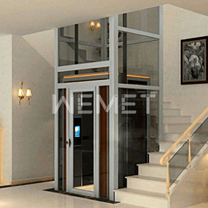 Home Elevator Manufacturer - OEM/ODM Outdoor Residential 2-4 Person Traction Lift