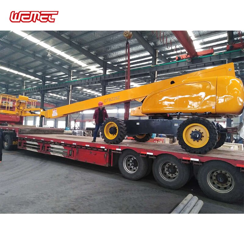 Mobile Boom Lift Manufacturer - OEM/ODM Diesel Hydraulic Towable Track Spider
