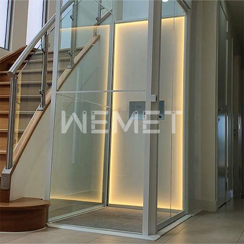 Home Elevator Manufacturer - OEM/ODM CE ISO 2-4 Floors Panoramic Shaftless Lift