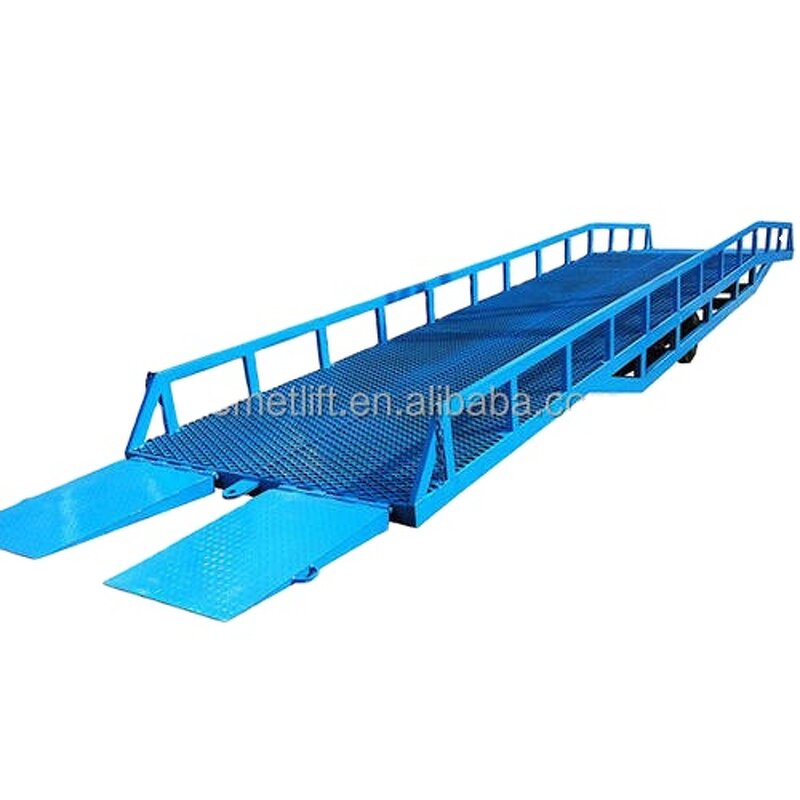 Container Ramp Manufacturer - OEM/ODM 6-15t Portable Hydraulic Yard Mobile Ramp