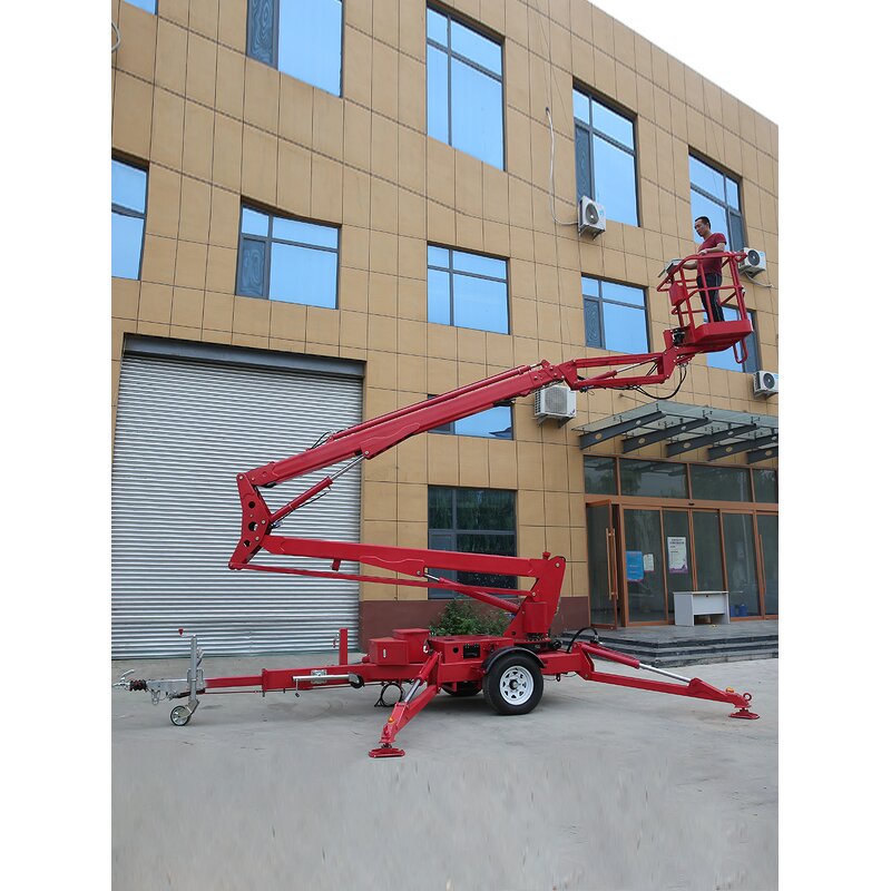 Cherry Picker Manufacturer - OEM/ODM EE CE 10-24m 300kg Hydraulic Towable Spider