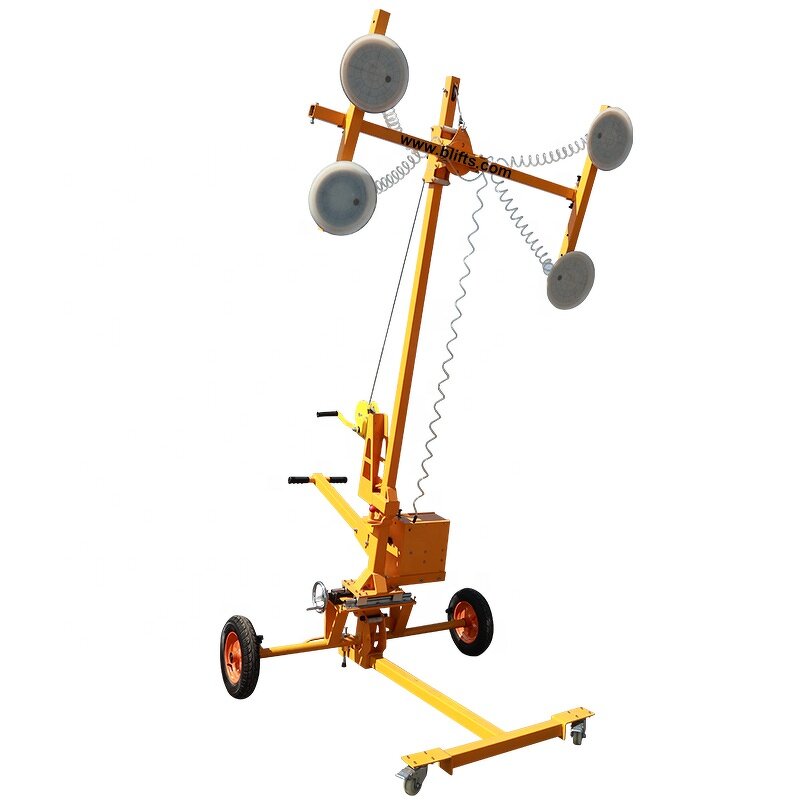 Glass Lifting Equipment Manufacturer - OEM/ODM Suction Cup Vacuum Glass Lift Trolley