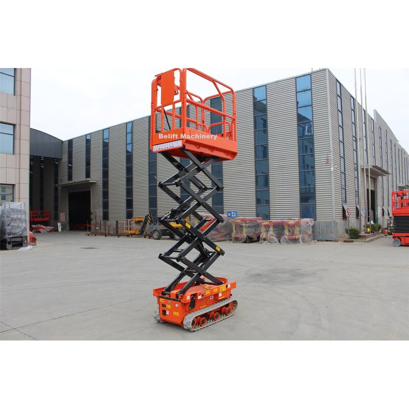 Tracked Scissor Lift Manufacturer - OEM/ODM 6.5m-14m Rough Terrain Crawler Self Propelled